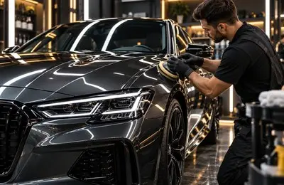 Professional auto care detailing studio